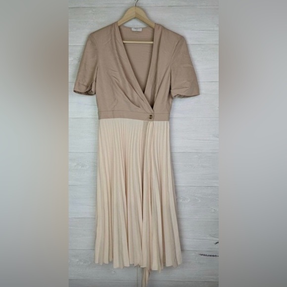 New Sandro Gladis Wrap Dress Size 40 EU 10 US - Picture 4 of 10